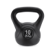 Гиря вінілова Gymtek 10 кг чорний