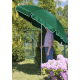 Парасолька садова Jumi Garden 240 см зелений