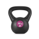 Гиря вінілова 14 кг Hop-Sport PB0014KB чорна
