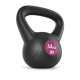 Гиря вінілова 14 кг Hop-Sport PB0014KB чорна
