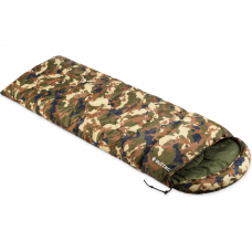 Спальный мешок одеяло Outtec демисезон с капюшоном камуфляж