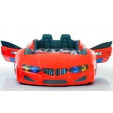 Дитяче ліжко-машина BMW Vip 190 x 90 см, червоне