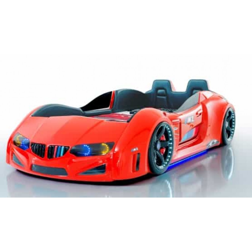 Дитяче ліжко-машина BMW Vip 190 x 90 см, червоне