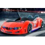 Дитяче ліжко-машина BMW Vip 190 x 90 см, червоне