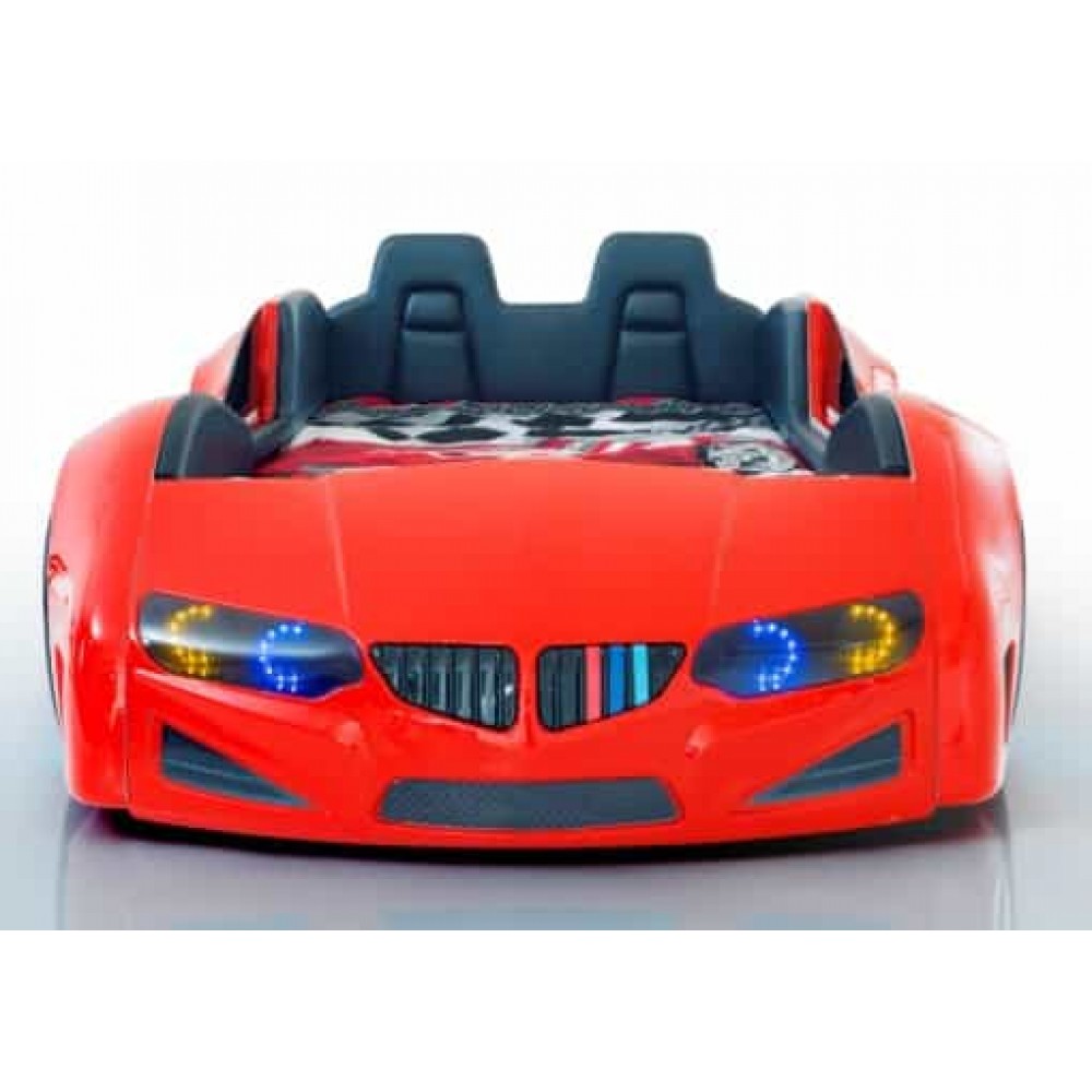 Дитяче ліжко-машина BMW Vip 190 x 90 см, червоне