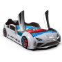 Детская кровать машина Lamborghini 190 x 90 см, белая