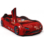 Детская кровать машина Lamborghini 190 x 90 см, красная