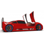 Детская кровать машина Lamborghini 190 x 90 см, красная