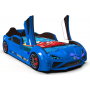 Дитяче ліжко машина Lamborghini 190 x 90 см, синє