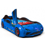 Дитяче ліжко машина Lamborghini 190 x 90 см, синє