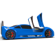 Дитяче ліжко машина Lamborghini 190 x 90 см, синє
