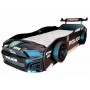 Дитяче ліжко машина Police Dream Car 190 x 90 см, чорне