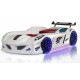 Детская кровать машина Jaguar Speedy Boy 190 x 90 см, белая