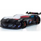 Дитяче ліжко машина Jaguar Speedy Boy 190 x 90 см, чорне