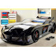 Дитяче ліжко машина Jaguar Speedy Boy 190 x 90 см, чорне