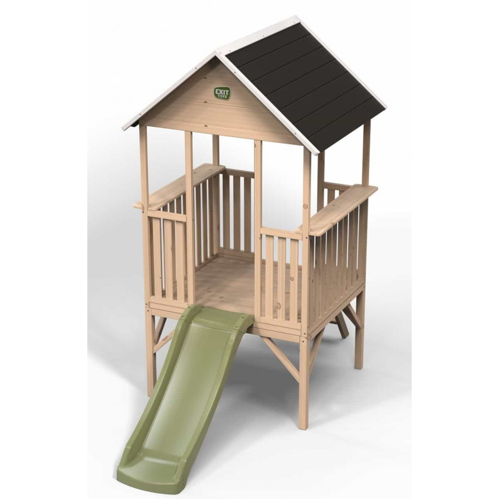Детский игровой домик EXIT Panorama 300 с горкой