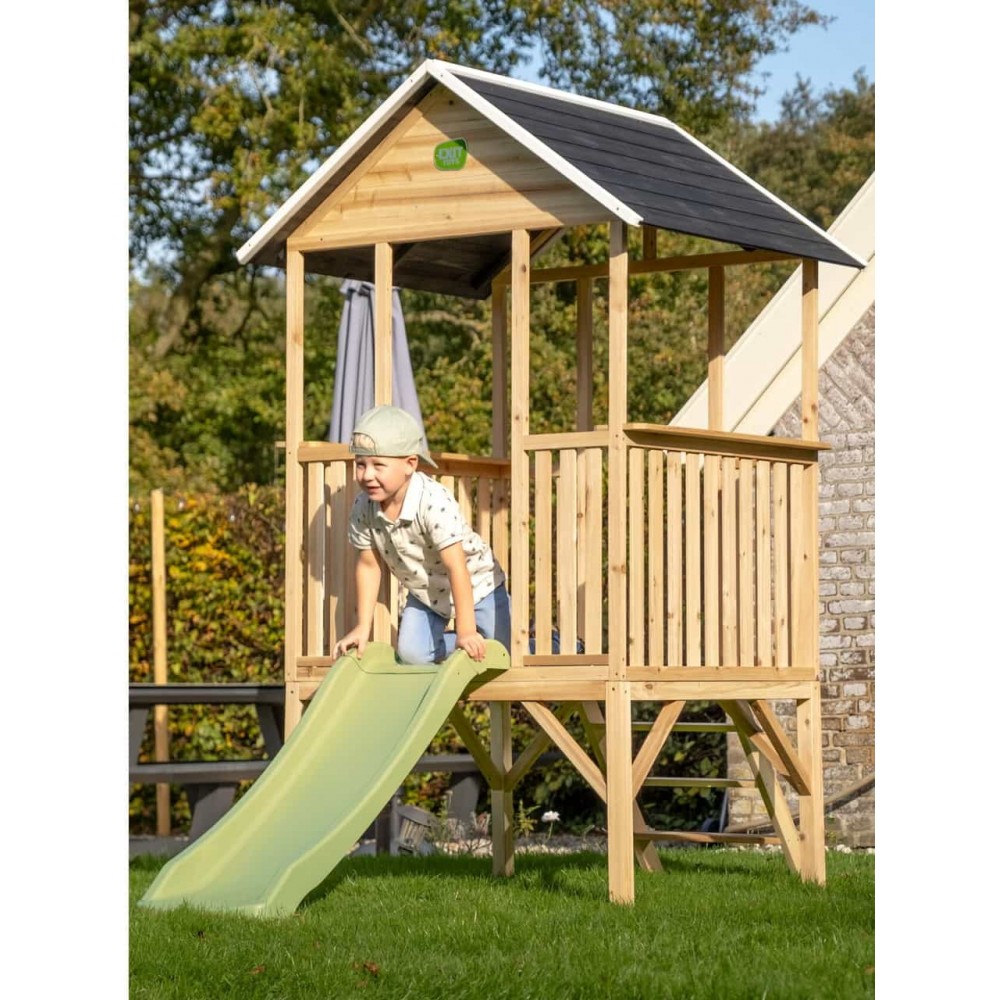 Детский игровой домик EXIT Panorama 300 с горкой