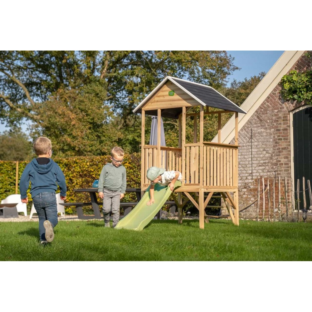 Детский игровой домик EXIT Panorama 300 с горкой