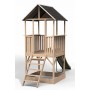 Дитячий ігровий будиночок EXIT Panorama 500 з гіркою та пісочницею