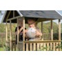 Дитячий ігровий будиночок EXIT Panorama 500 з гіркою та пісочницею