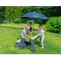 Стіл пісочниця EXIT Aksent з лавкою та парасолькою від сонця