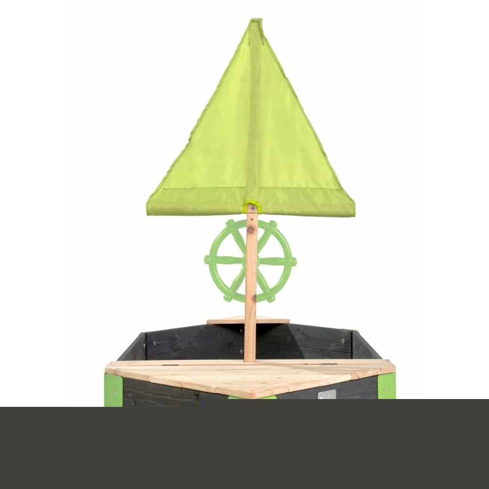 Детская песочница-лодка EXIT Aksent 190 x 90 см