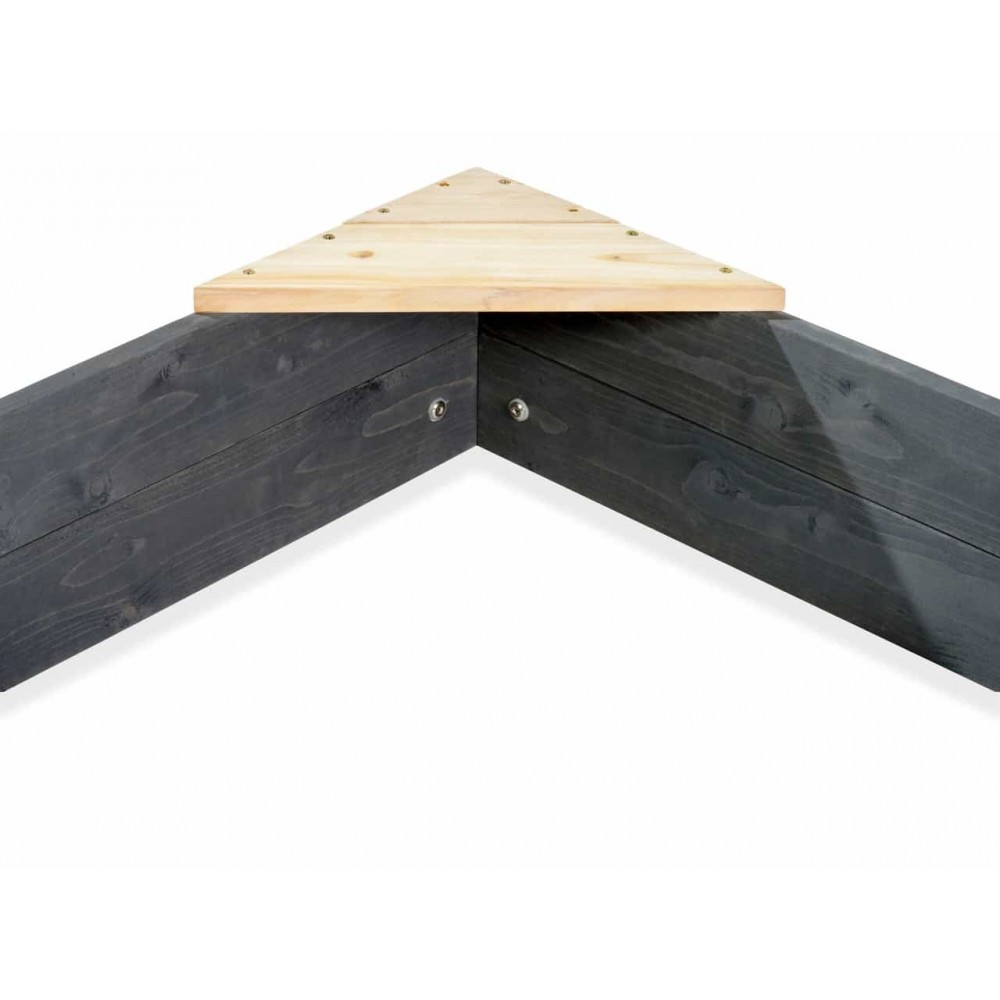 Детская песочница-лодка EXIT Aksent 190 x 90 см