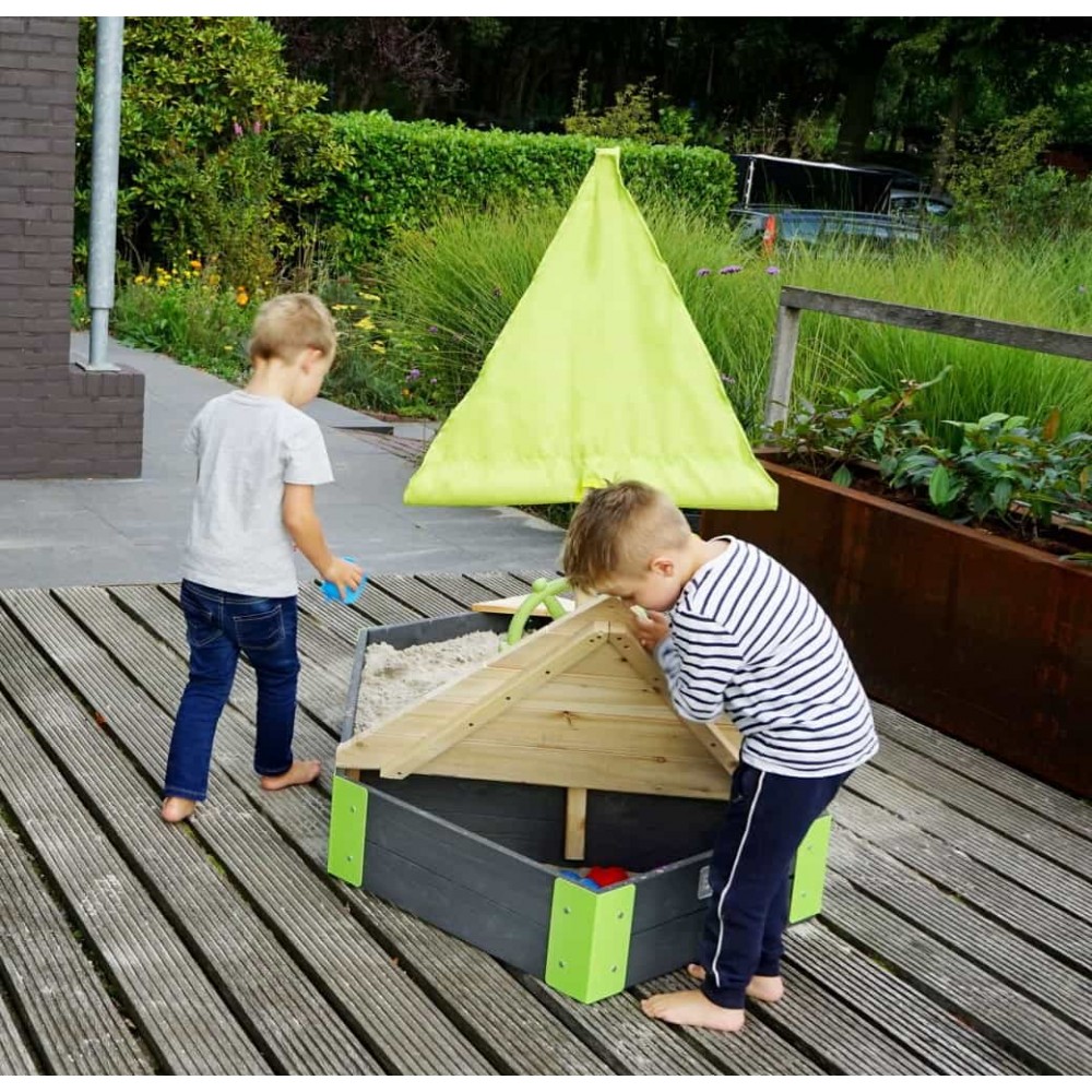 Детская песочница-лодка EXIT Aksent 190 x 90 см