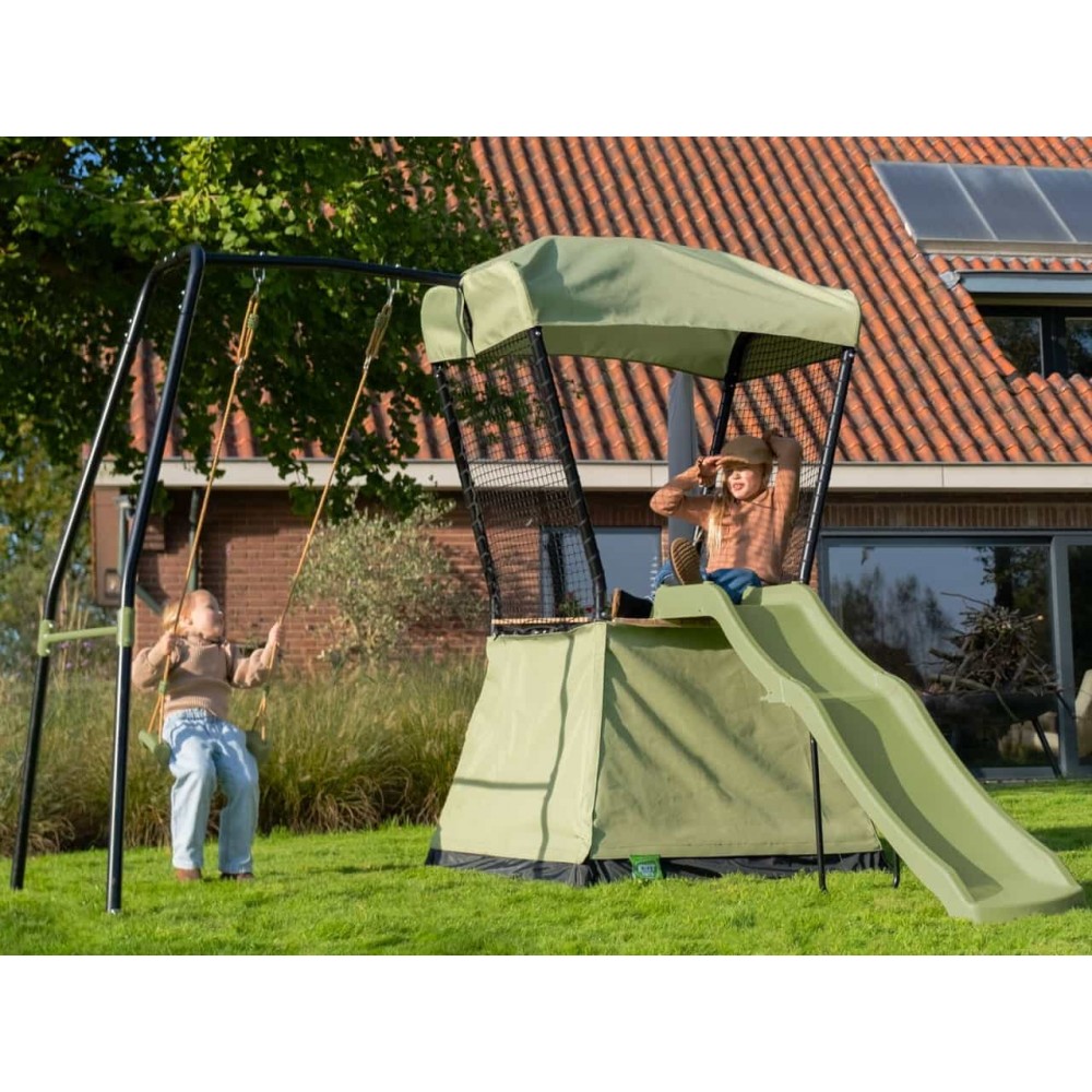 Игровая площадка EXIT Ivy с горкой и качелями