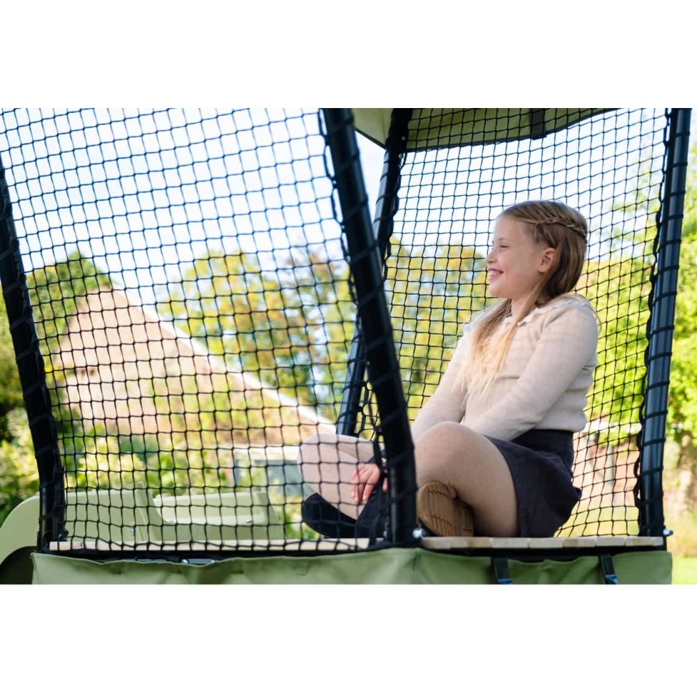 Игровая площадка EXIT Ivy с горкой и двумя качелями