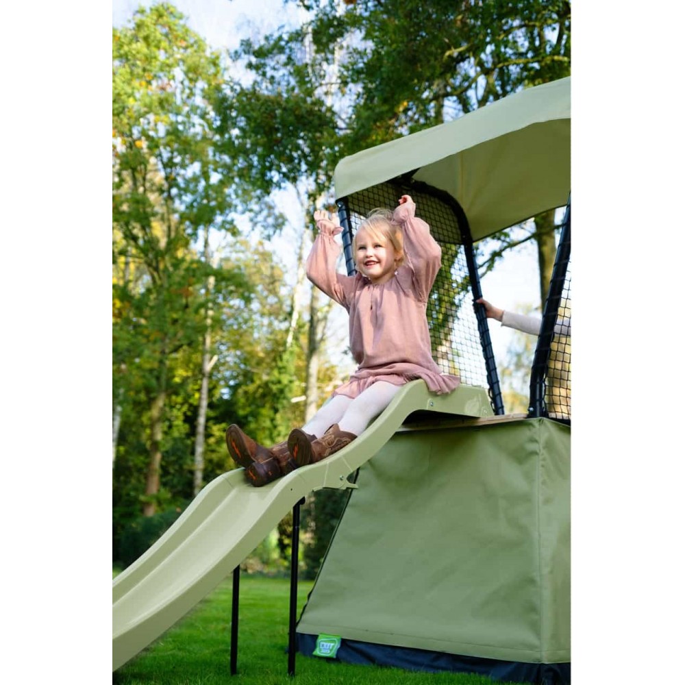 Игровая площадка EXIT Ivy с горкой и двумя качелями