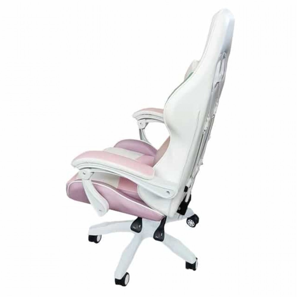 Кресло геймерское Bonro Lady 813 розово-фиолетовое