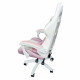 Кресло геймерское Bonro Lady 813, розово-фиолетовое