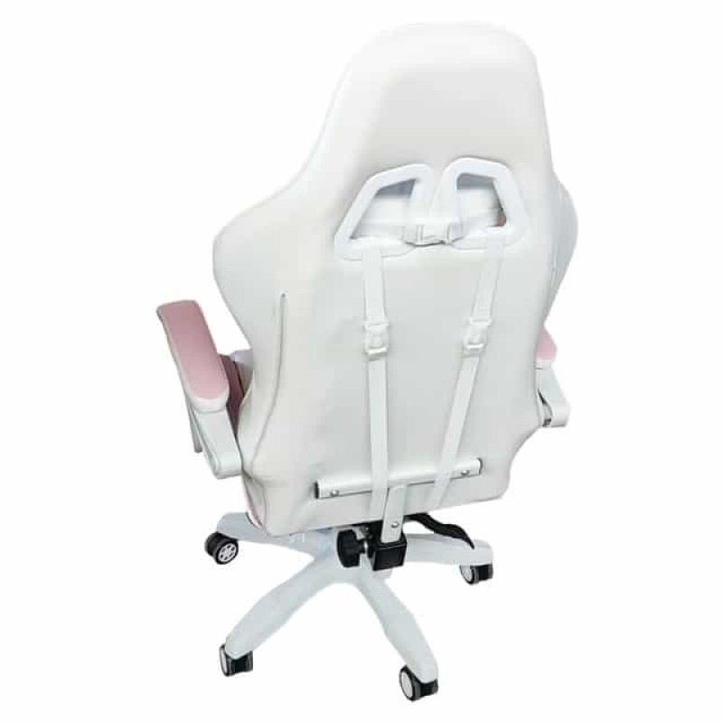 Кресло геймерское Bonro Lady 813, розово-фиолетовое
