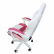 Крісло геймерське Bonro Lady 807, рожево-біле