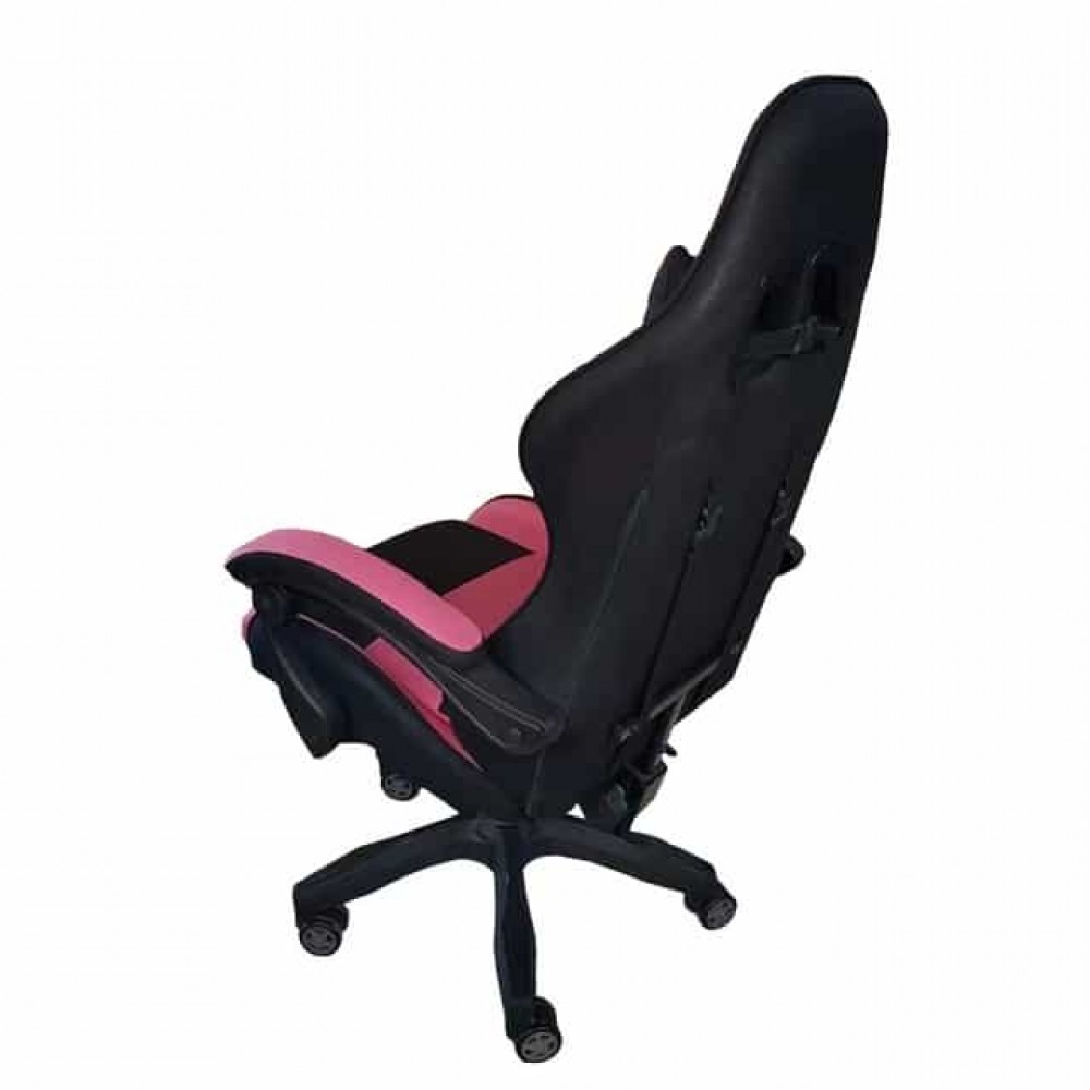 Крісло геймерське Bonro Lady 806 чорно-рожеве