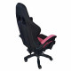 Кресло геймерское Bonro Lady 806, черно-розовое