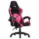 Кресло геймерское Bonro Lady 806, черно-розовое