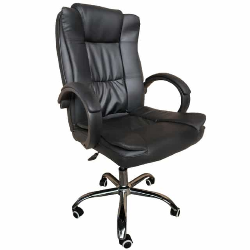 Кресло офисное на колесах Bonro B-607 черное