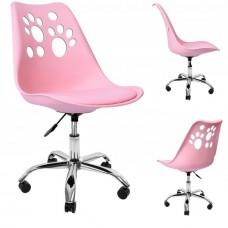 Кресло офисное, компьютерное Bonro B-881 розовое