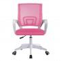 Кресло Bonro BN-619 бело-розовое