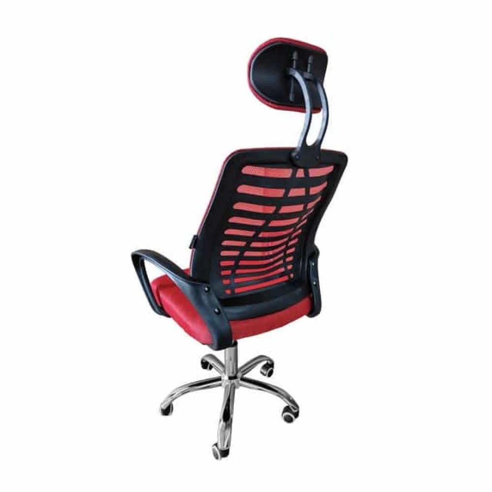 Кресло офисное Bonro B-6200 красное