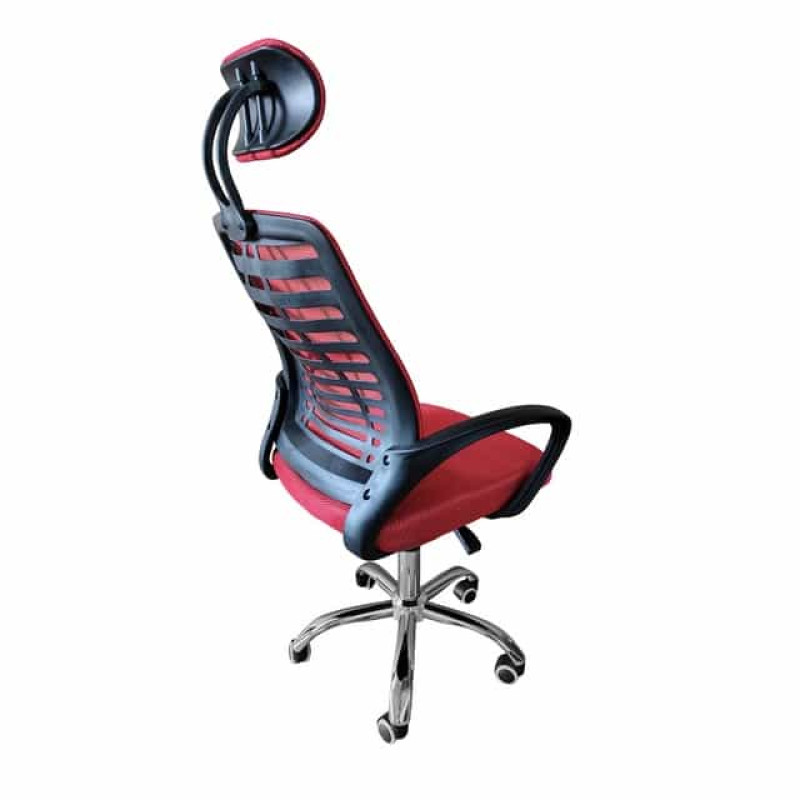 Крісло офісне Bonro B-6200 червоне