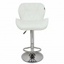 Барный стул со спинкой Bonro B-087 белый