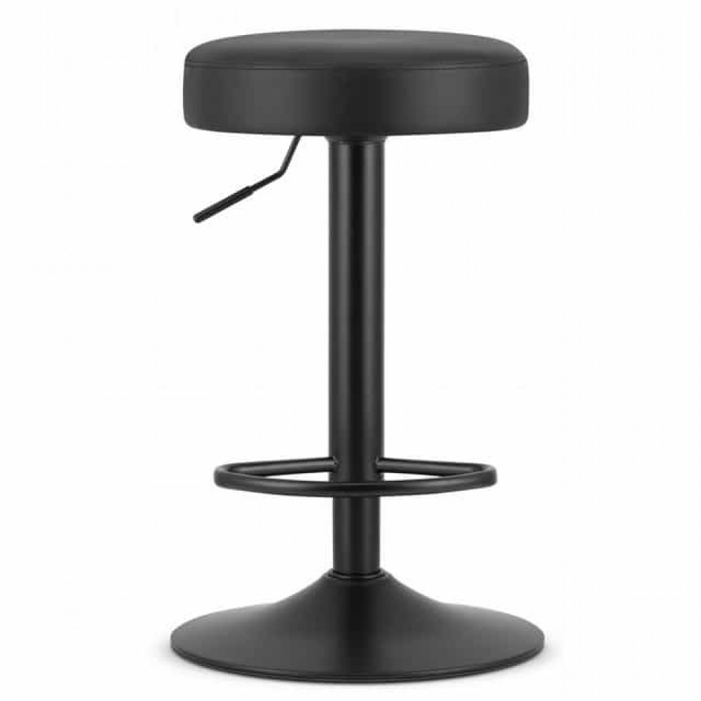 Барный стул Bonro B-067 черный с черной основой