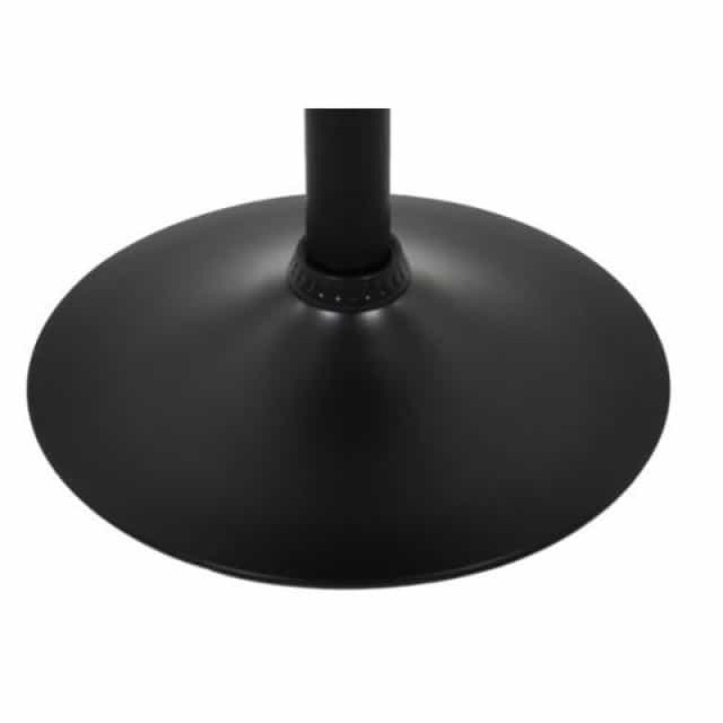Барный стул со спинкой Bonro BC-0106 черный с черным основанием