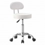 Кресло-табурет на колесах Bonro B-491 белое