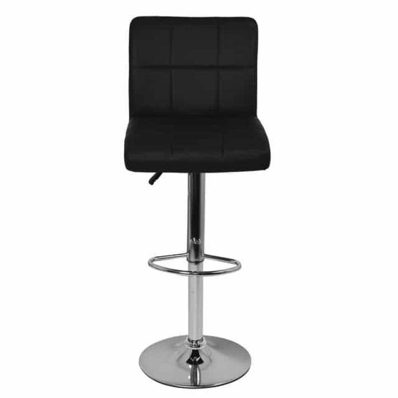 Барный стул со спинкой Bonro BC-0106 черный