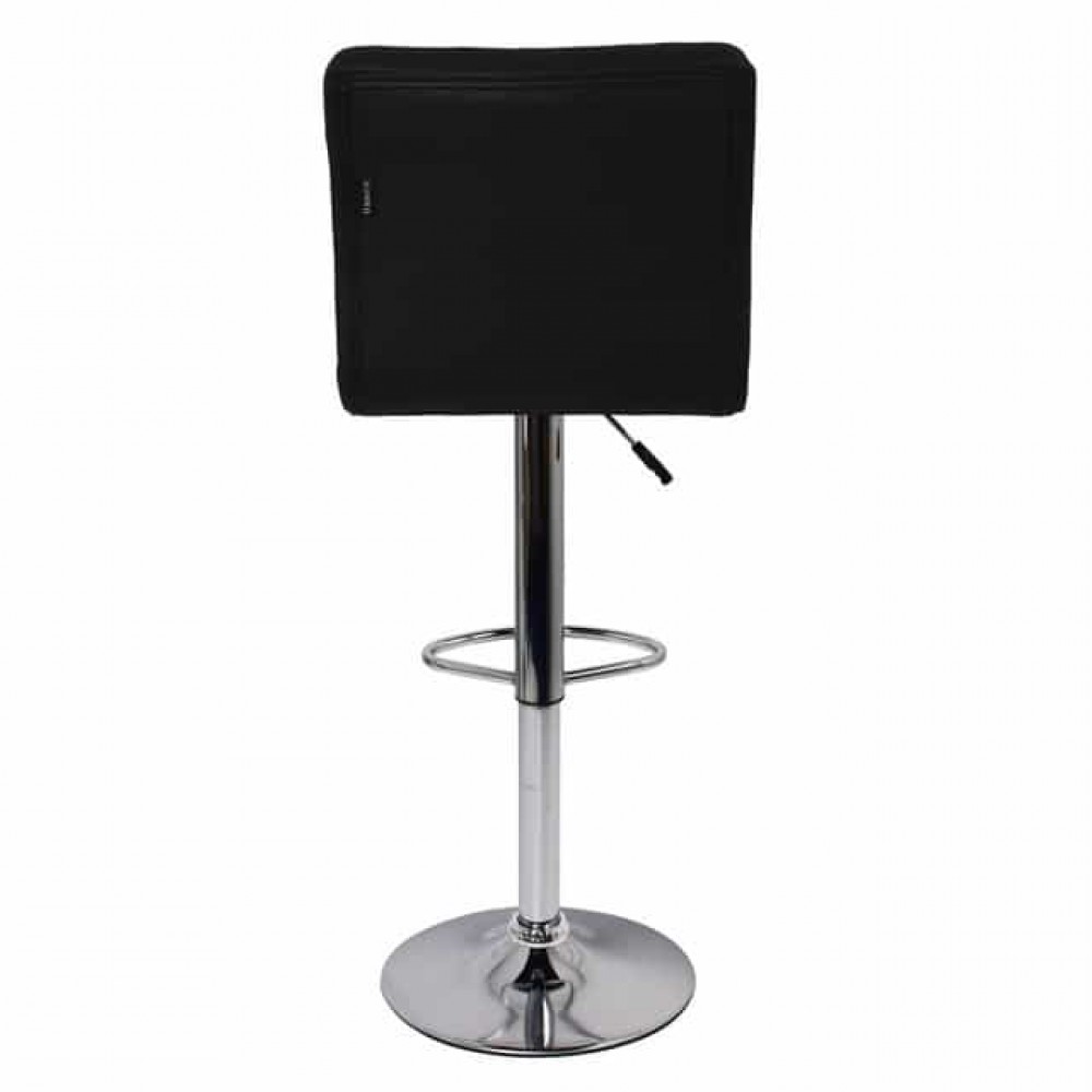 Барний стілець зі спинкою Bonro BC-0106 чорний