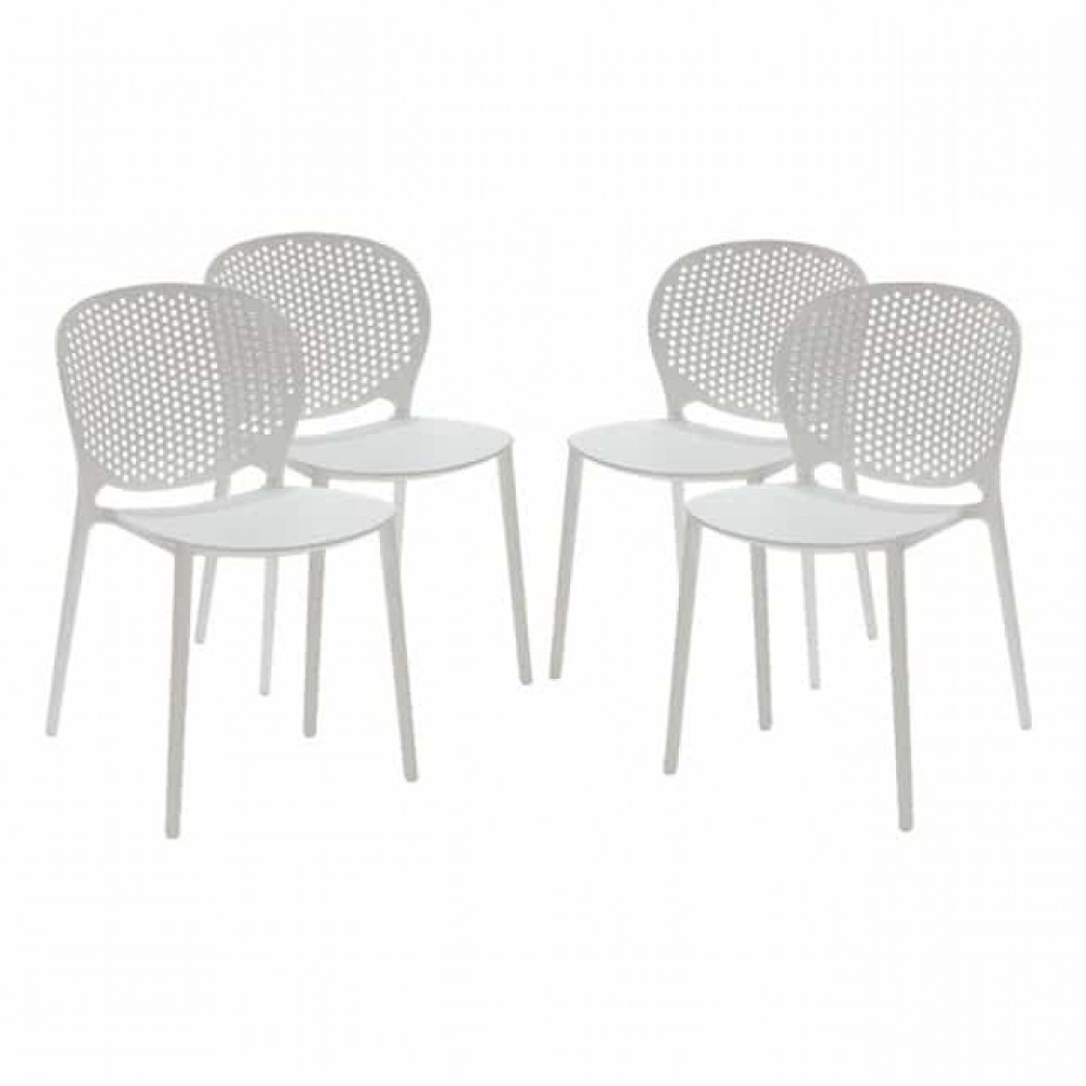 Набір з 4 стільців Bonro B-714 білі